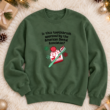 Adult Home Alone Toothbrush Christmas Jumper