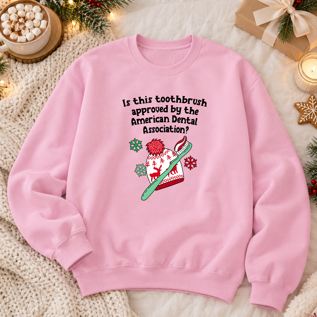 Adult Home Alone Toothbrush Christmas Jumper