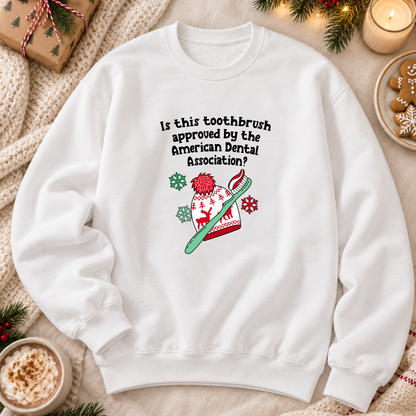 Adult Home Alone Toothbrush Christmas Jumper