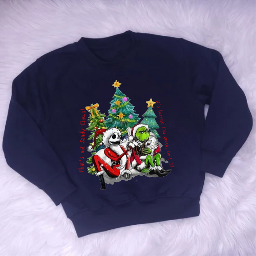 Grinch & NBC quotes Merry Christmas Sweatshirt