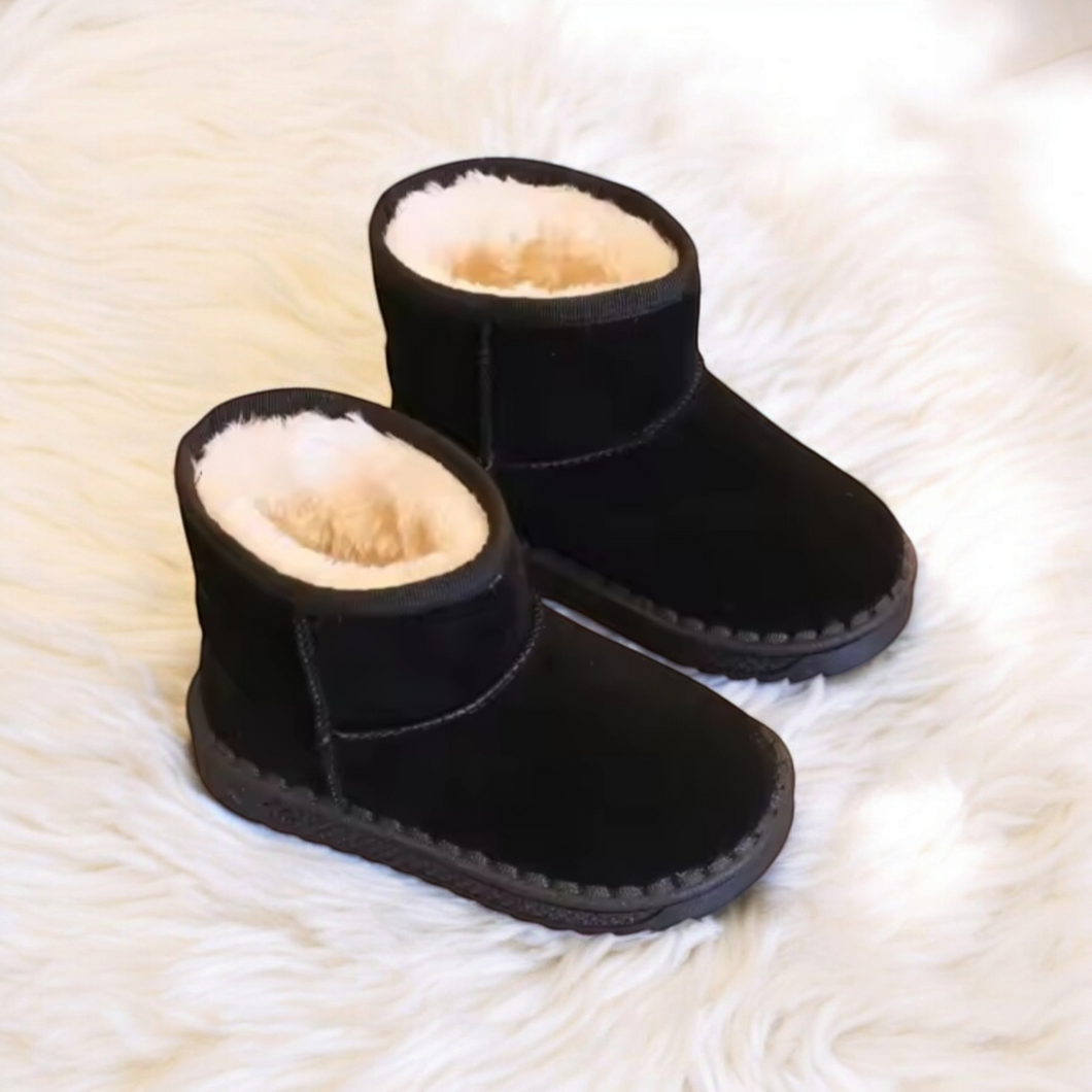 Black UGG style boots