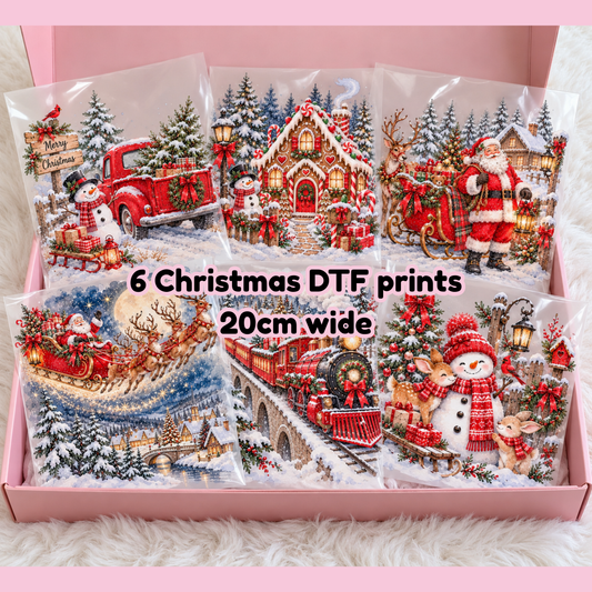Red Christmas DTF Bundle