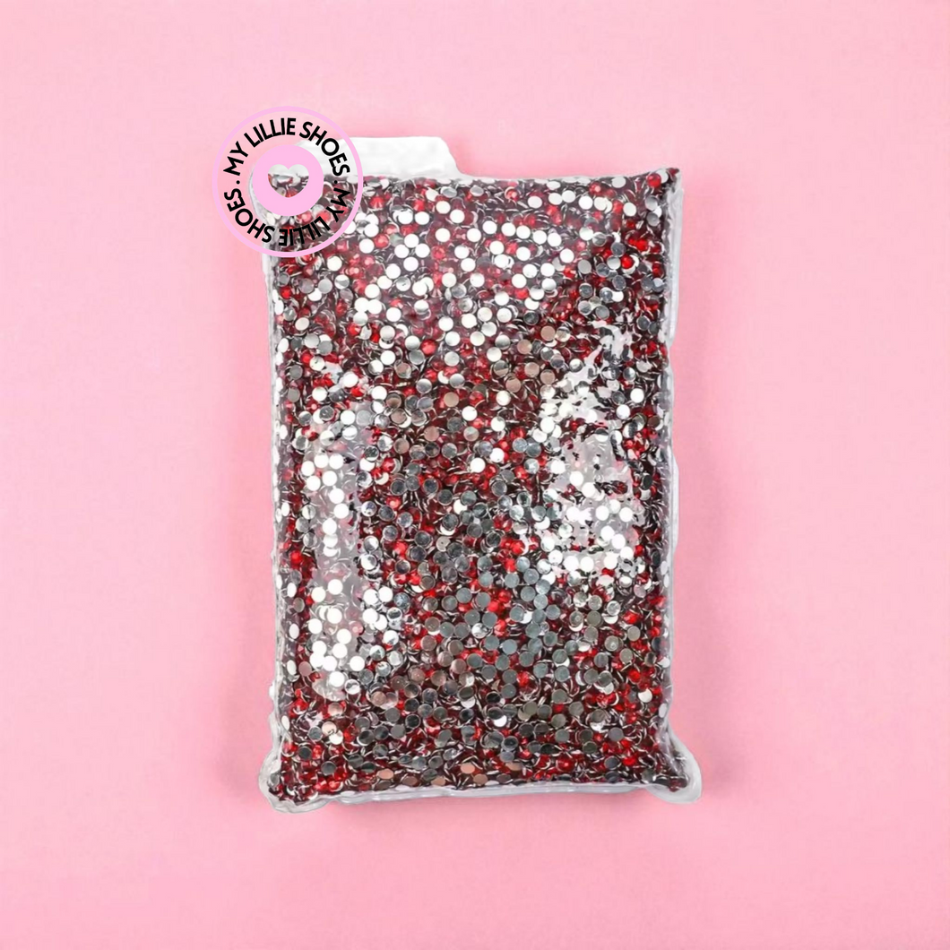 Ruby Red Flatback Rhinestones