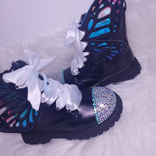 Load image into Gallery viewer, Butterfly Rhinestone Boots
