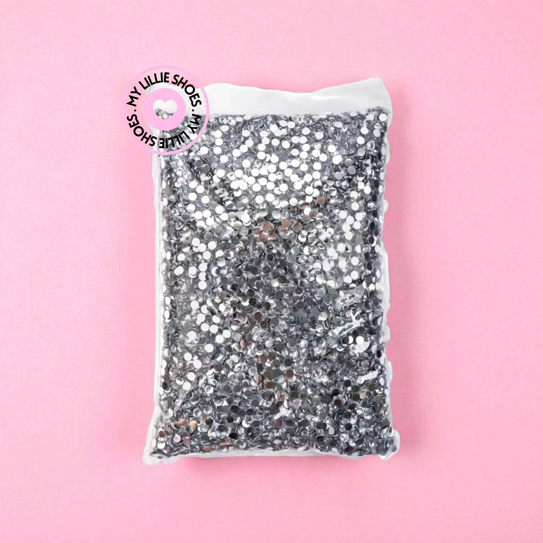 Clear Flatback Rhinestones
