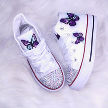 Load image into Gallery viewer, Tie Dye Butterfly Pumps
