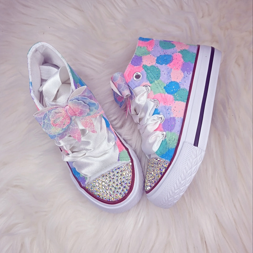 Pastel Mermaid Bow Pumps