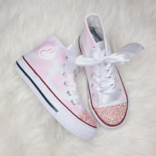 Load image into Gallery viewer, Baby Pink Personalised Pumps
