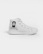 Load image into Gallery viewer, Wednesday Kids Hightop Canvas Shoe
