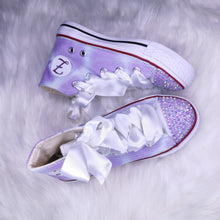 Load image into Gallery viewer, Lilac Personalised Pumps
