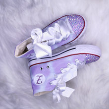 Load image into Gallery viewer, Lilac Personalised Pumps
