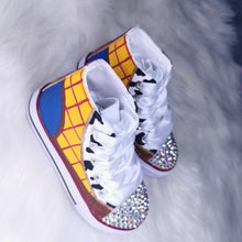 Load image into Gallery viewer, Cowboy Handpainted Pumps
